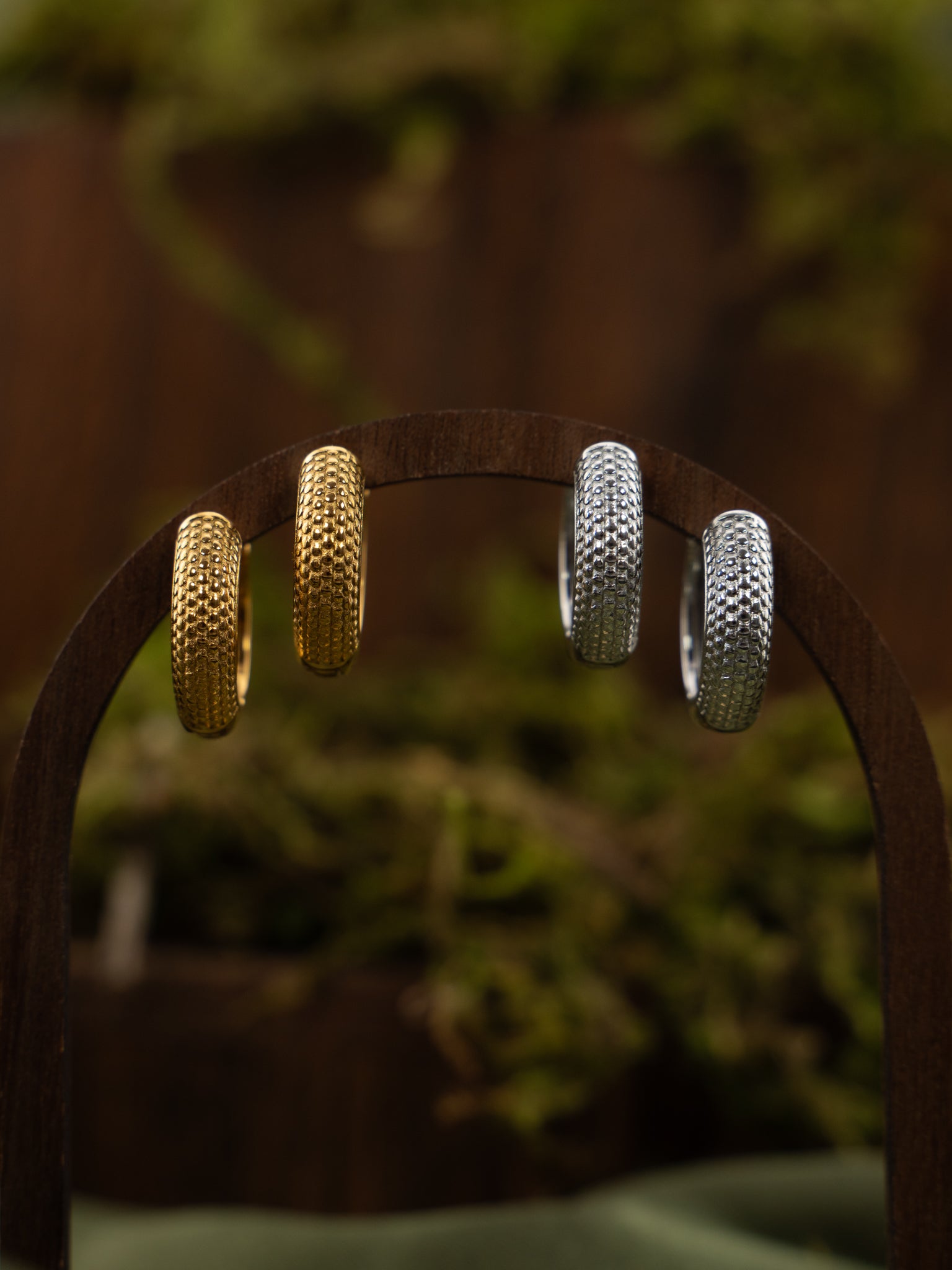 DRAGON SCALE HOOPS