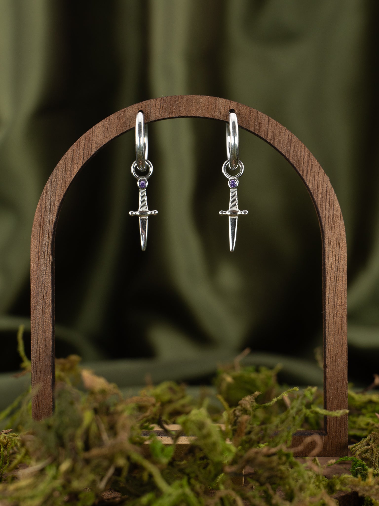 GEM HILTED SWORD HOOPS